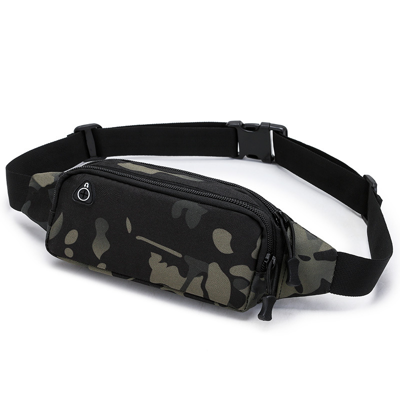 Running Gear Bag For Men - New Style Camouflage Tactical Large-capacity Single-shoulder