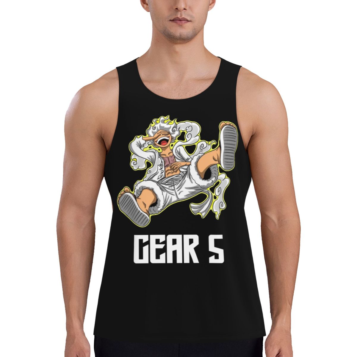 Running Gear Tank - Luffy Gear 5 Japanese Manga Running