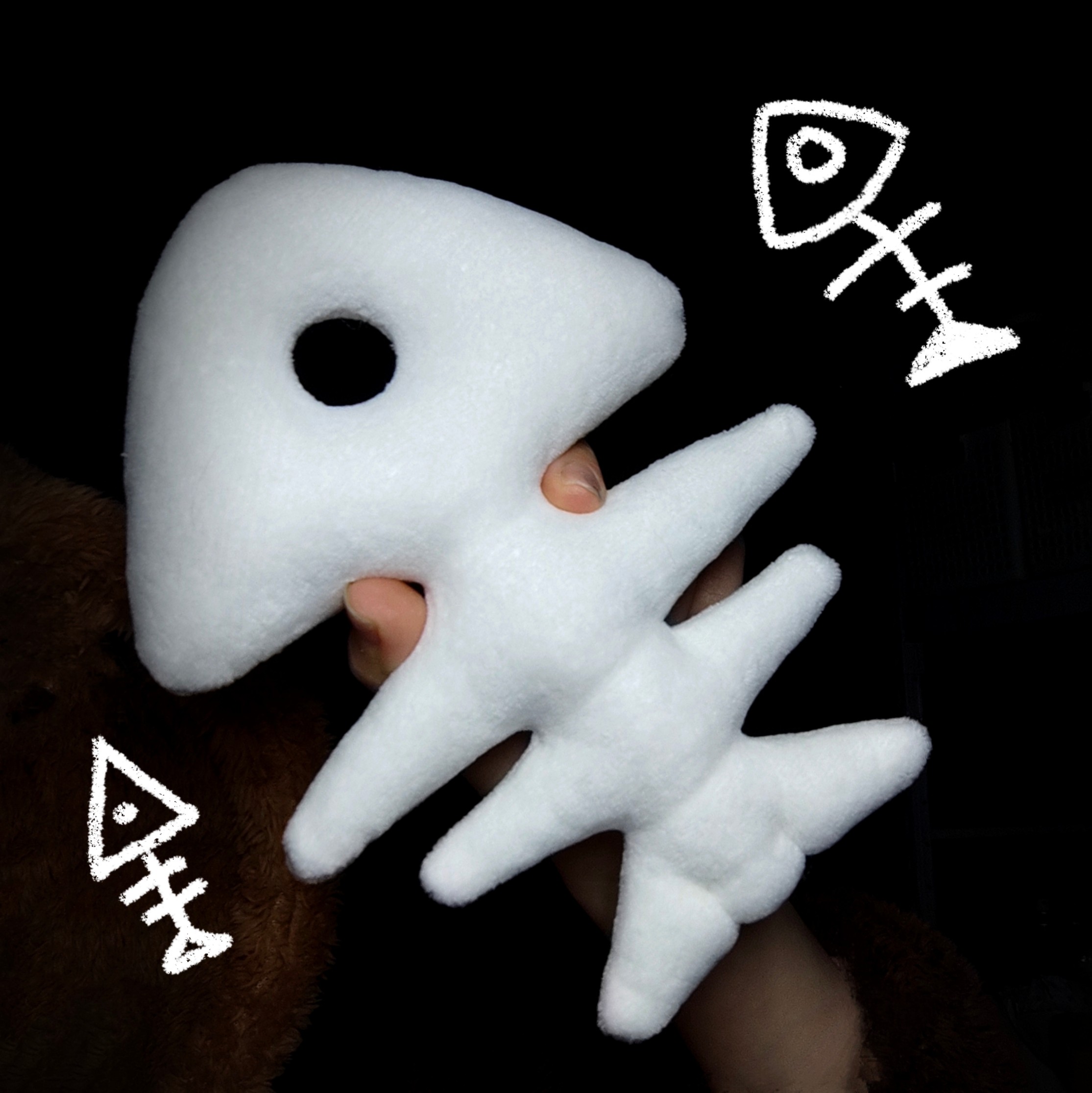 Running Gear Parts - Fish Bone Plush Fursuit Accessories DIY