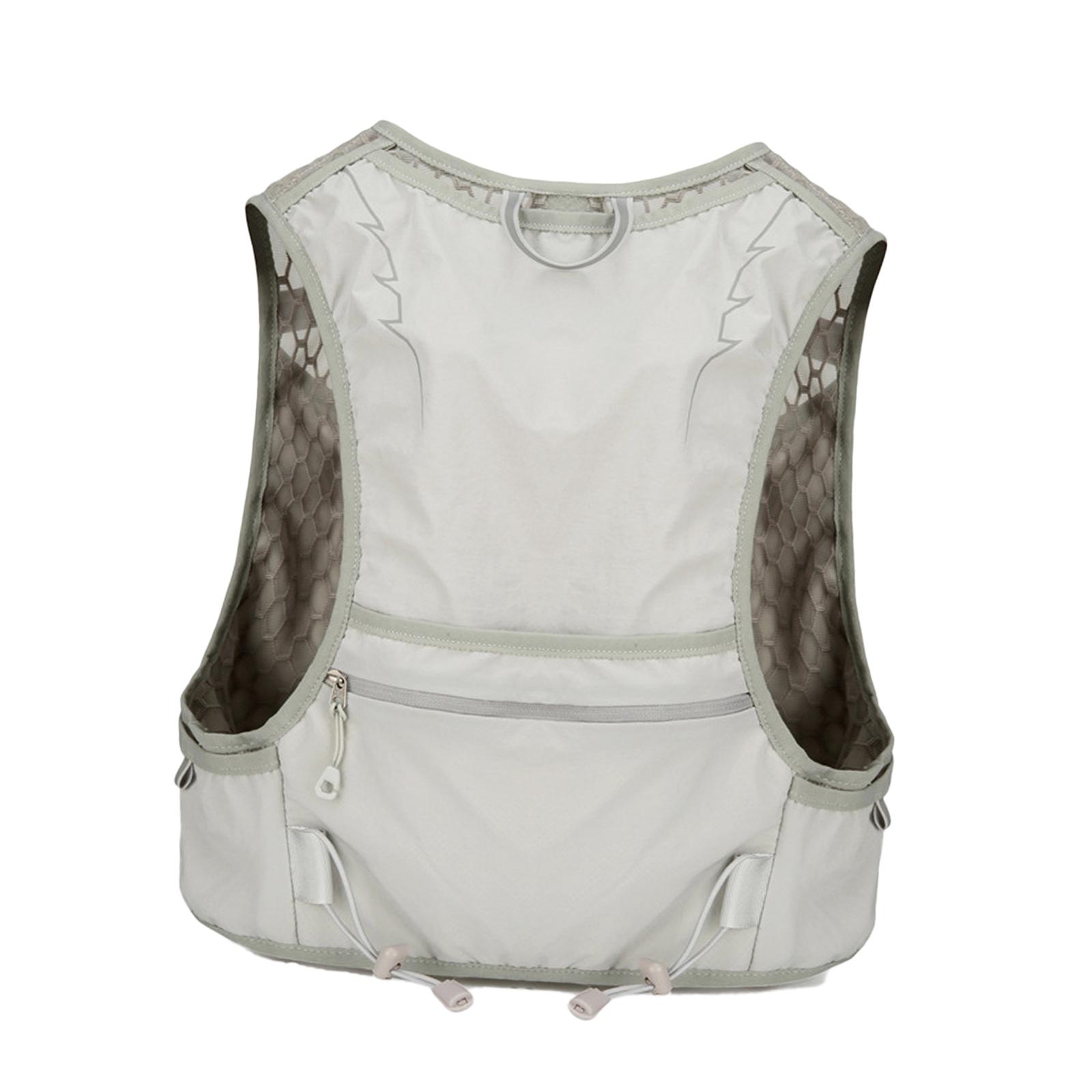 Running Gear Bag For Men - Hydration Vest with Multiple Pockets Running