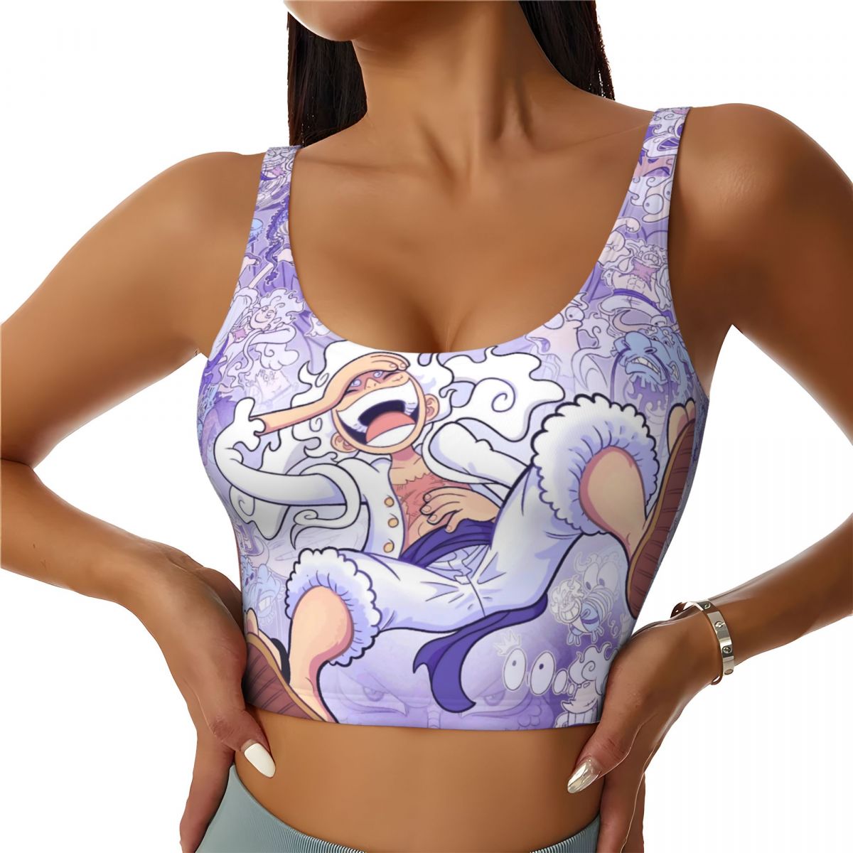 Running Gear Tank - Custom One P-Pieces Luffy Manga Workout
