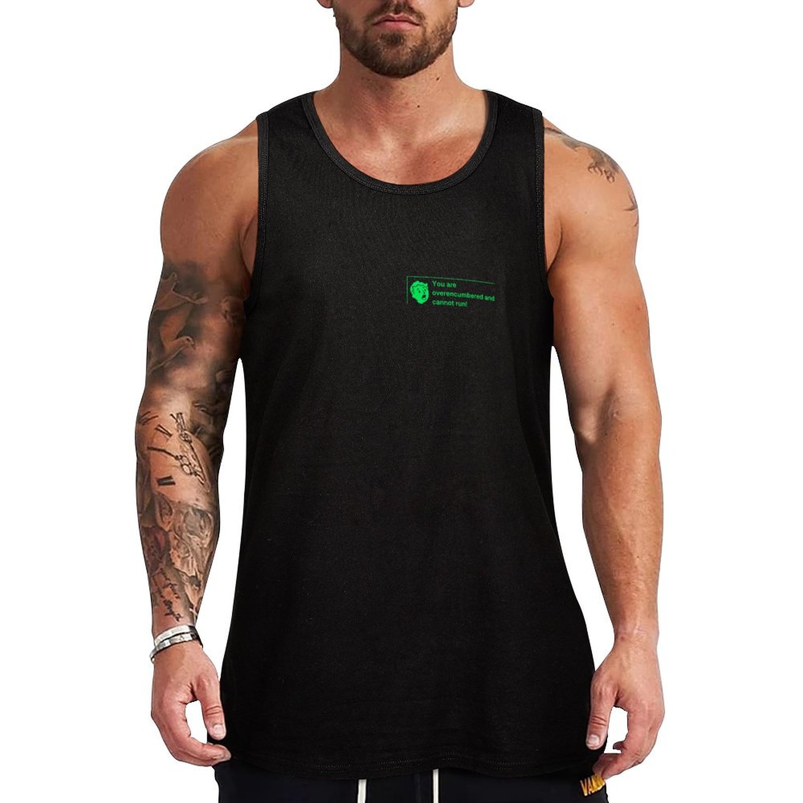 Running Gear Tank - You Are Overencumbered And Cannot Run
