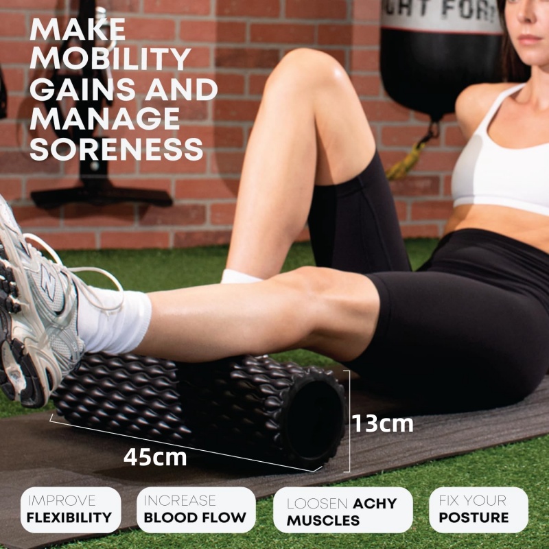 Textured Foam Rollers for Musc - Muscle Roller Stick recension och pris
