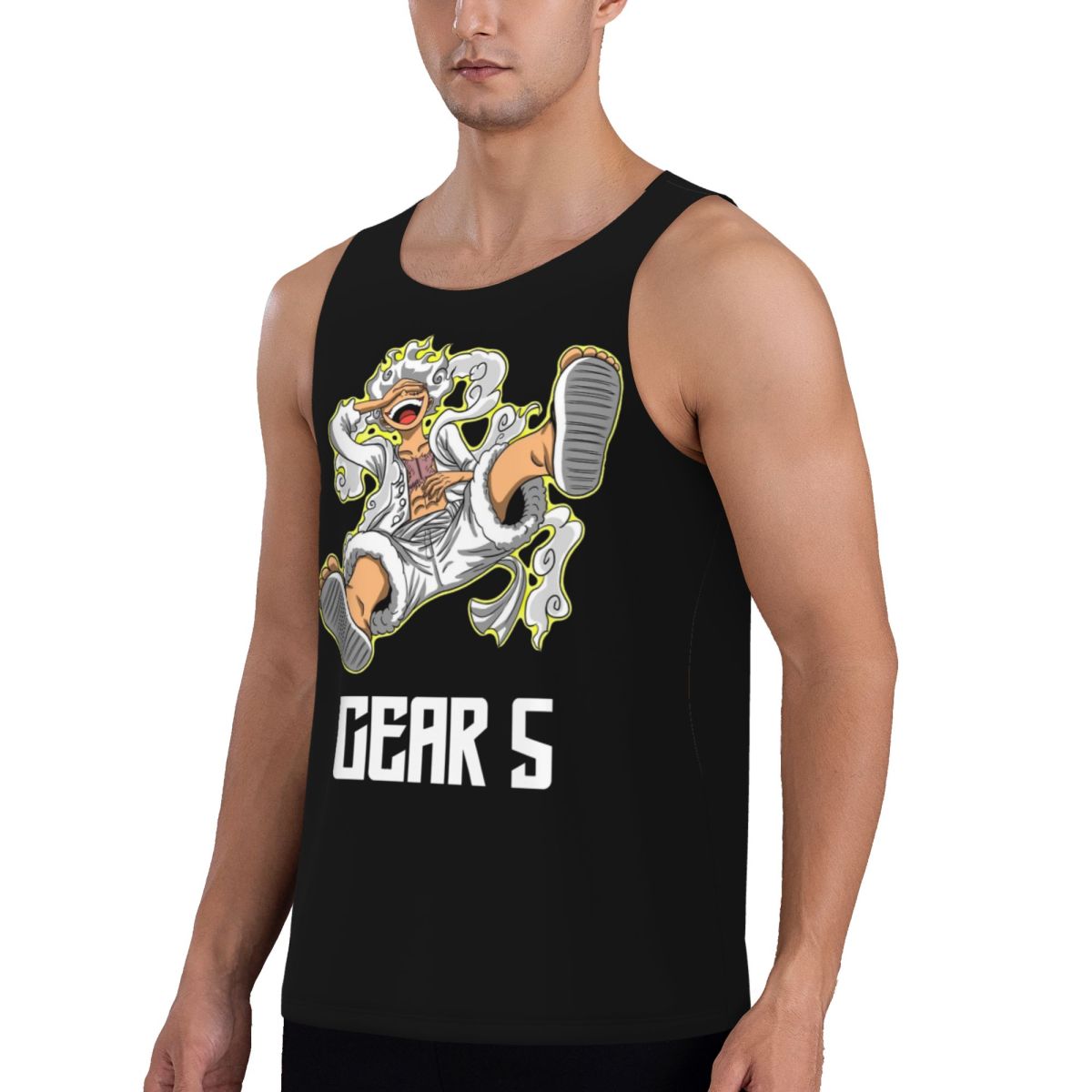 Luffy Gear 5 Japanese Manga Ru - Running Gear Tank recension och pris