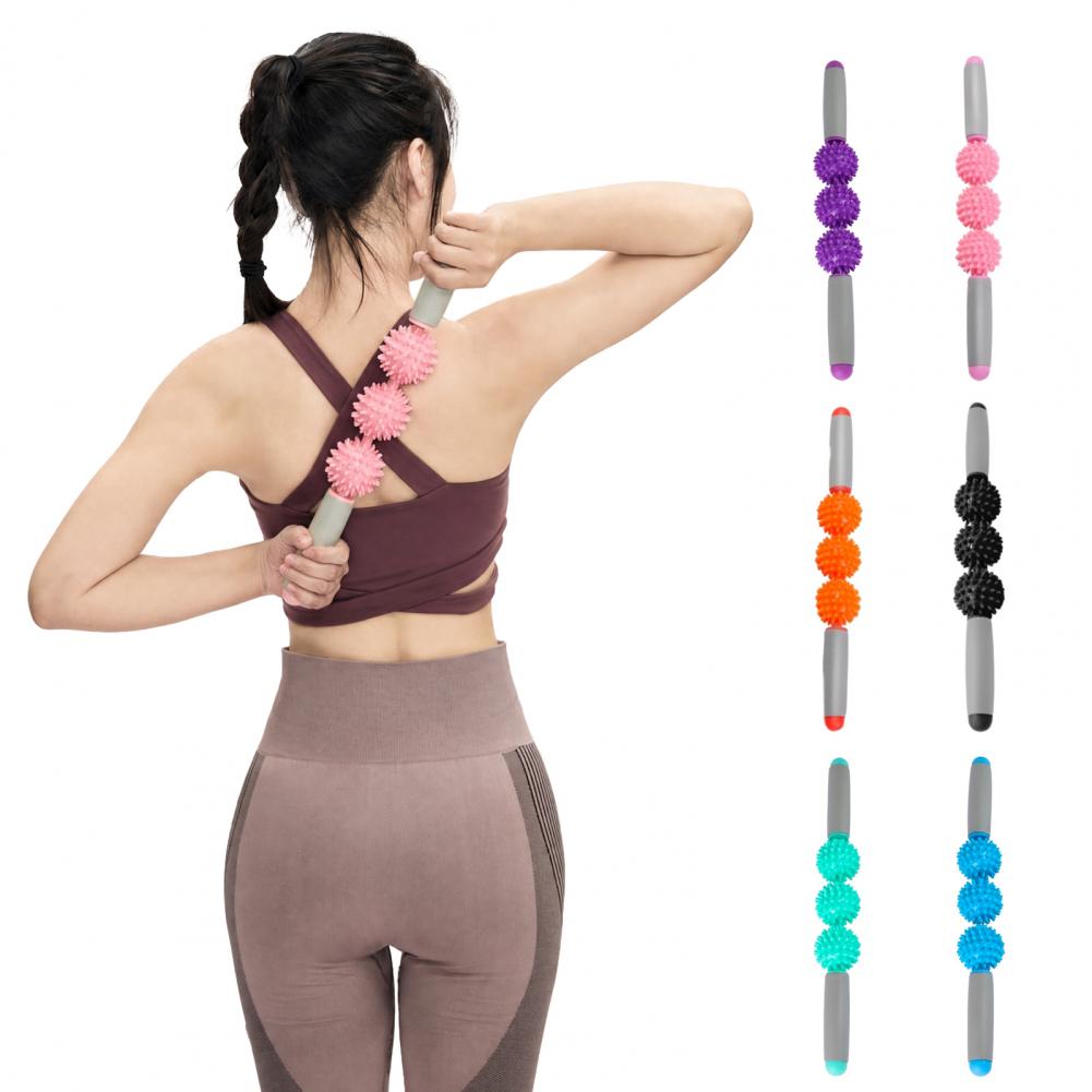 Professional 5-Spiky Fascia Ma - Muscle Roller Stick recension och pris