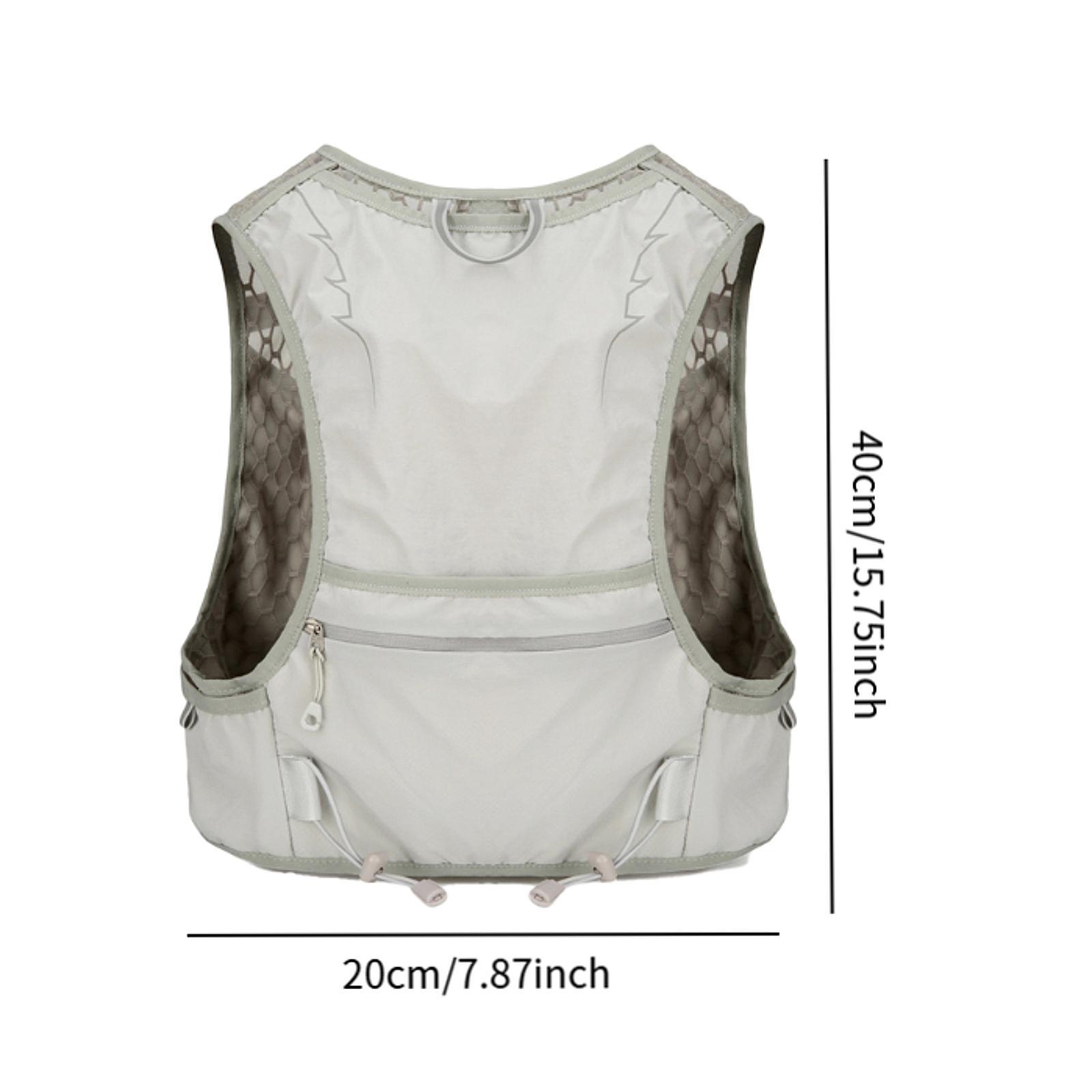 Hydration Vest with Multiple P - Running Gear Bag For Men recension och pris