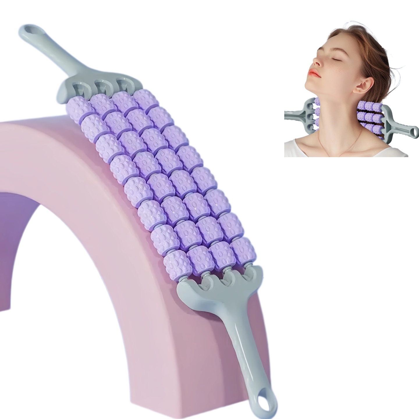 3/4-row Rollers Massager Handh - Muscle Roller Stick recension och pris