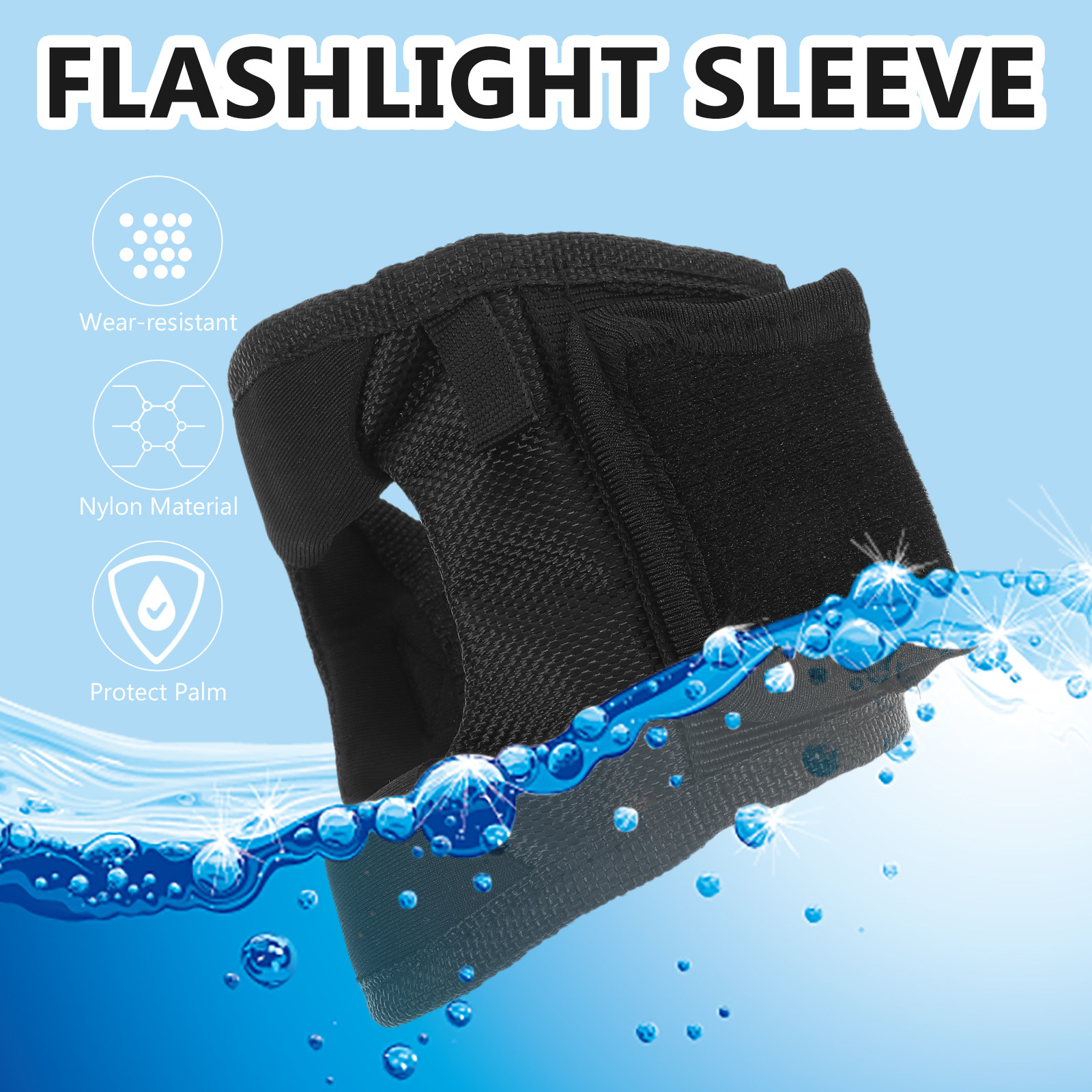Nylon Dive Light Strap Anti-Sl - Running Gear Lights recension och pris