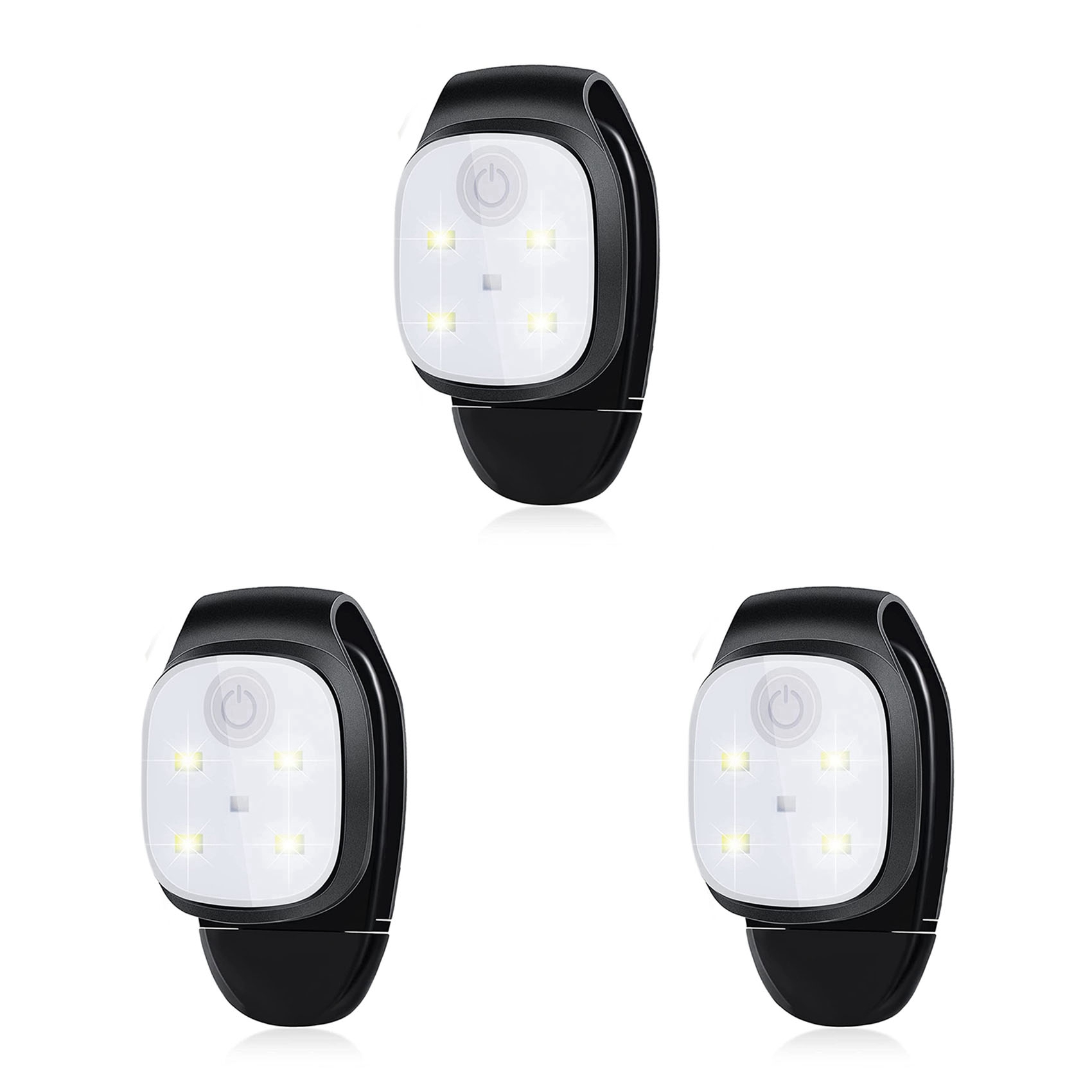 ABUP-3X Outdoor Night Clip On  - Running Gear Lights recension och pris