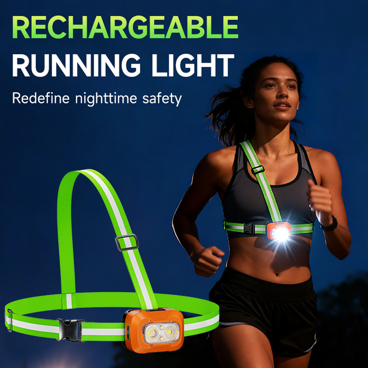 Running Light USB Rechargeable - Running Gear Lights recension och pris