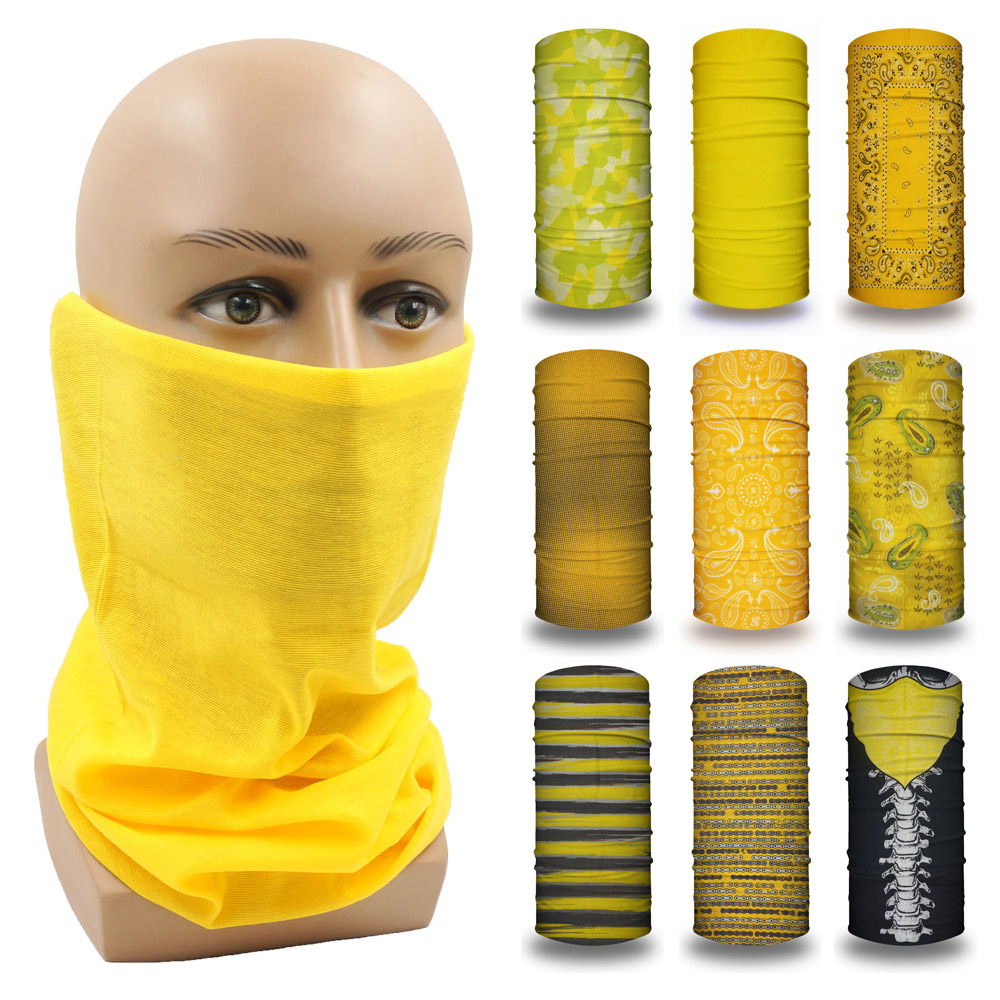Yellow Tube Outdoor Bandana Wo - Running Gear Yellow recension och pris