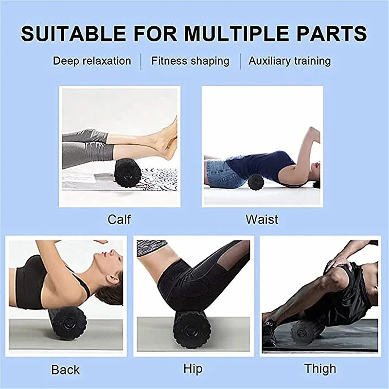 4-Speed Vibrating Electric Yog - Muscle Roller Stick recension och pris