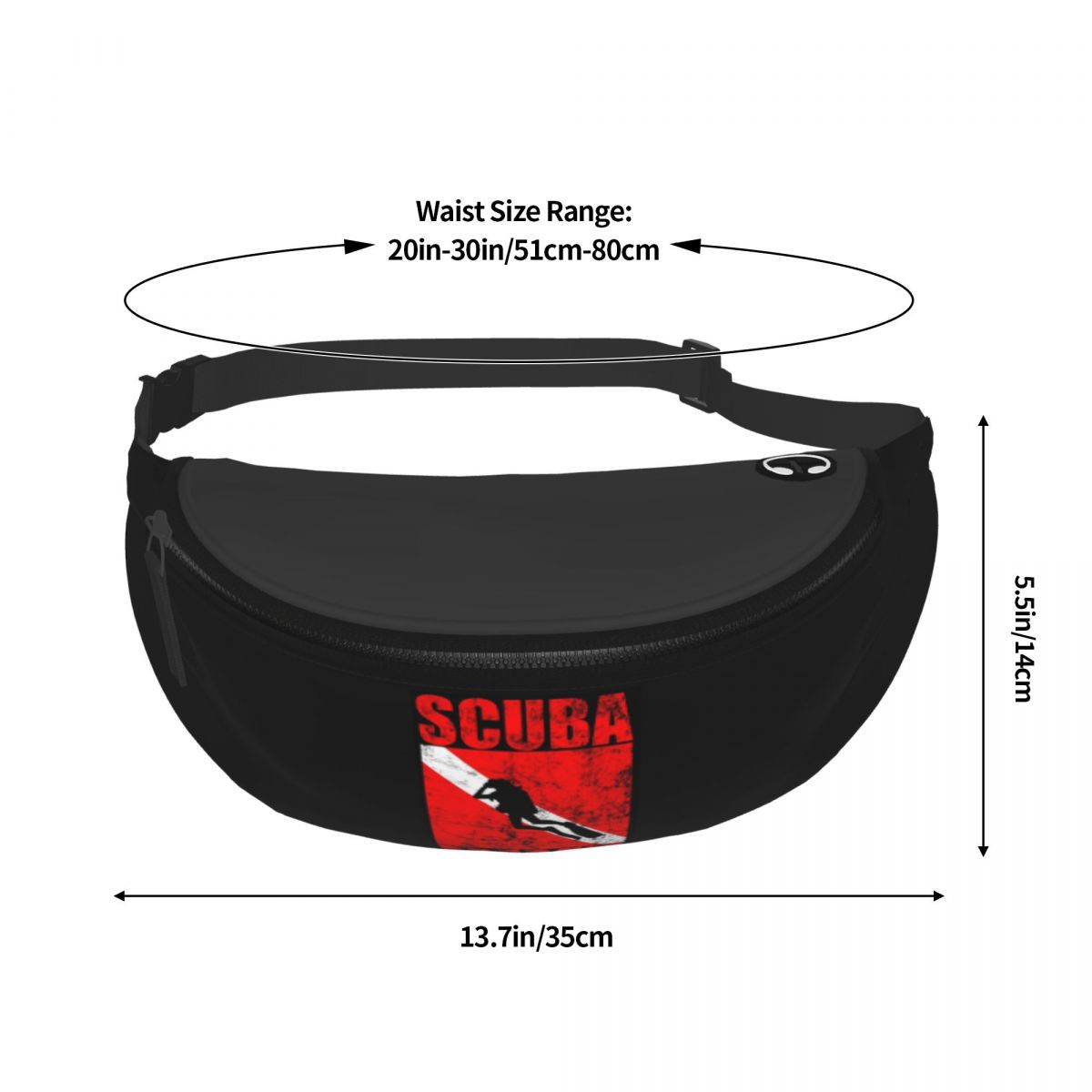 Scuba Dive Diver Down Flag Div - Running Gear Bag For Men recension och pris