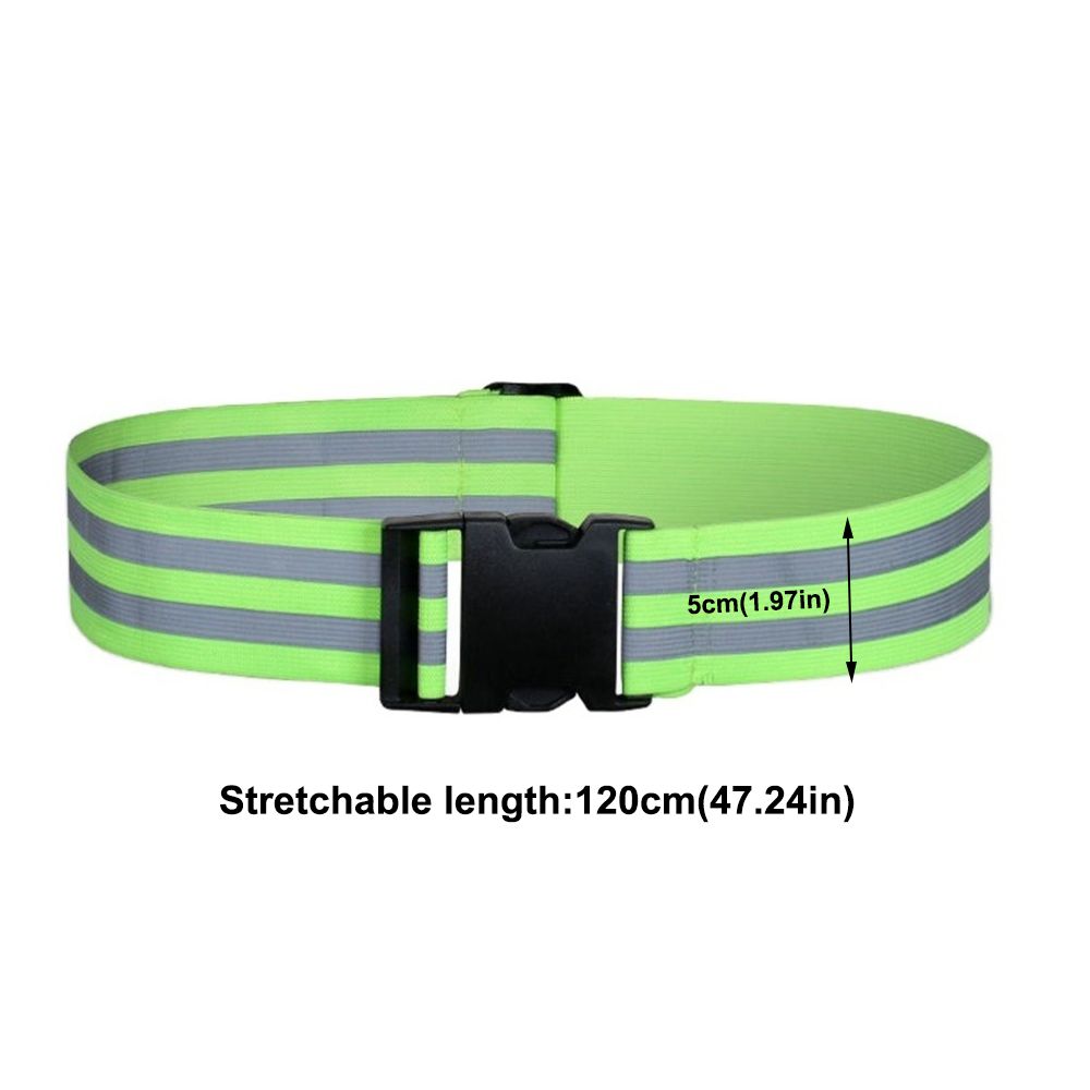 2PCS Stretchable Reflective Be - Running Gear Yellow recension och pris
