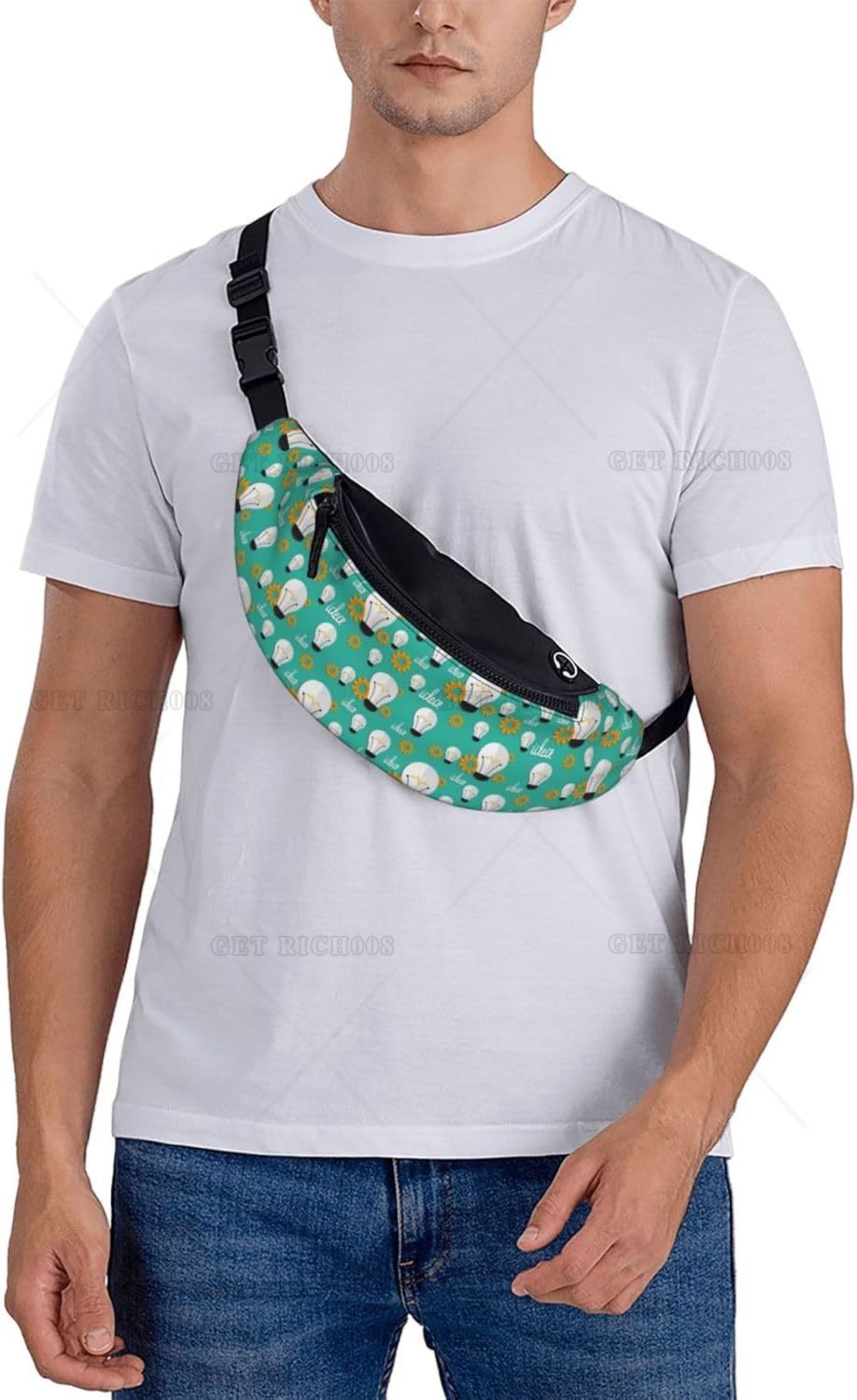 Crossbody Fanny Packs for Wome - Running Gear Bag For Men recension och pris