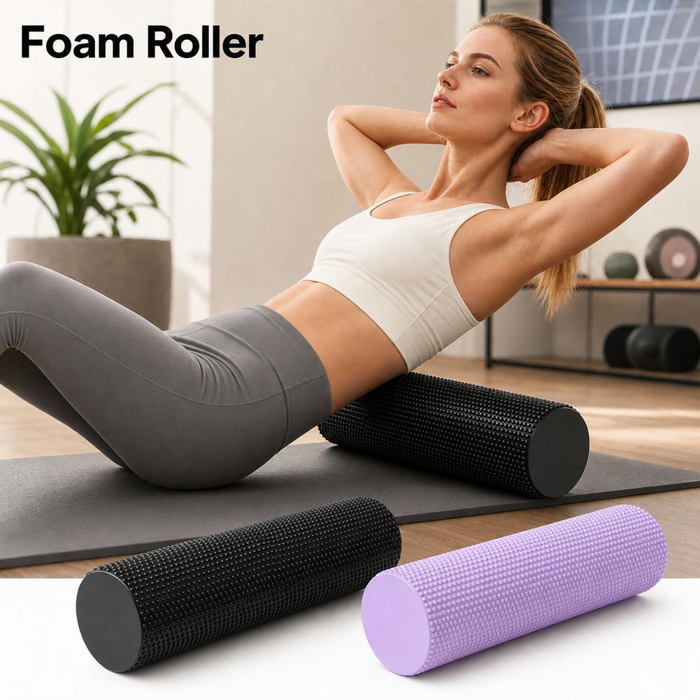 EVA Yoga Foam Roller High Dens - Muscle Roller Stick recension och pris