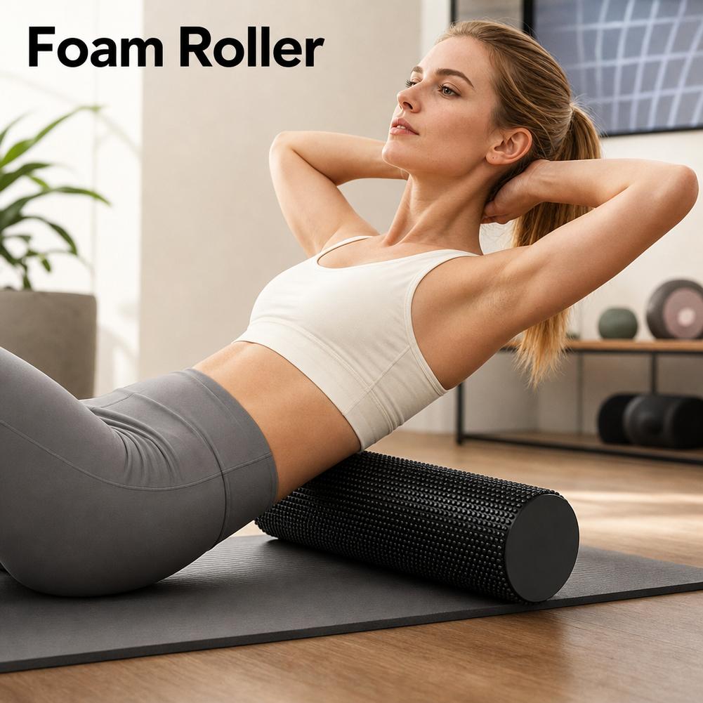 EVA Yoga Foam Roller High Dens - Muscle Roller Stick recension och pris