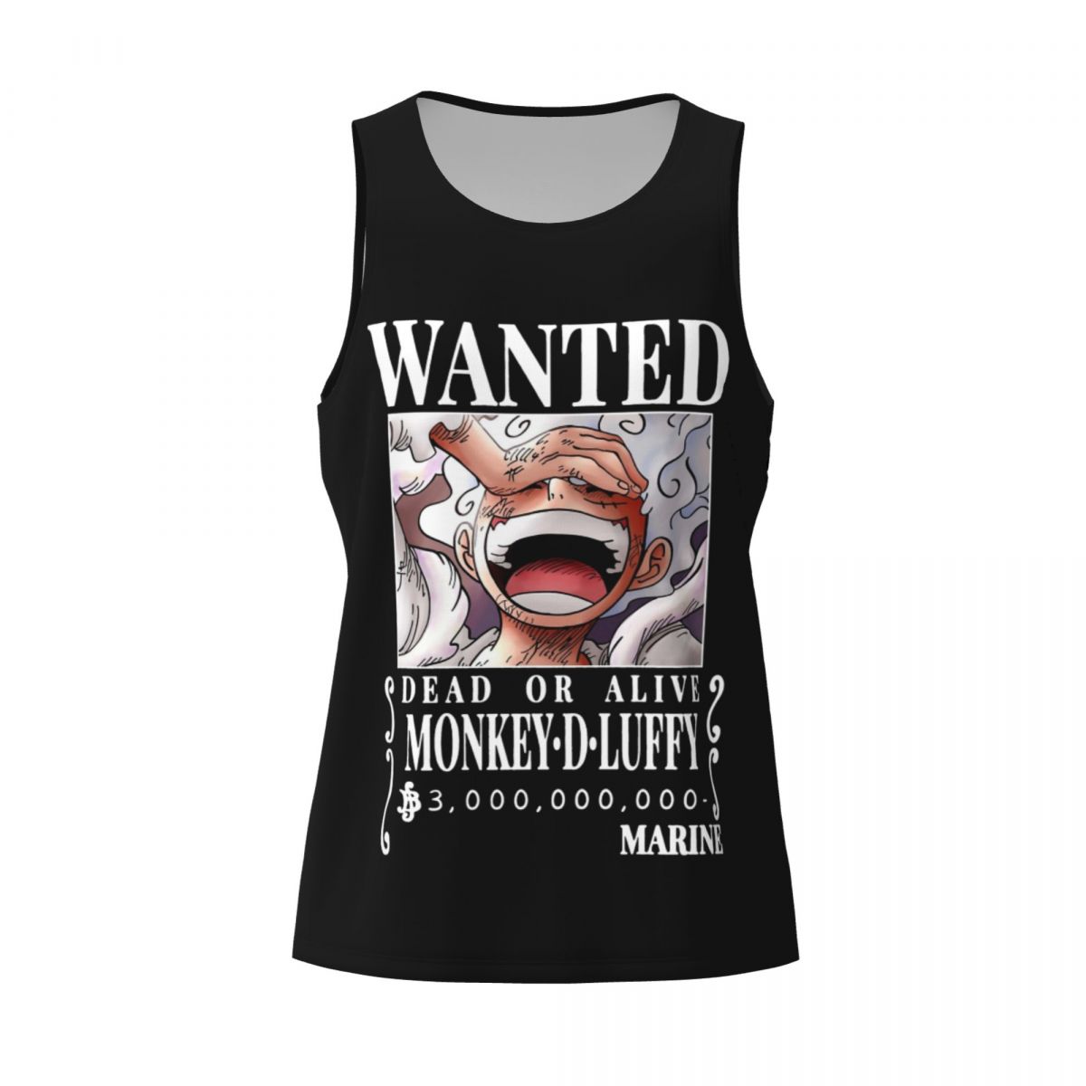 Graphic Luffy Wanted Bounty Ni - Running Gear Tank recension och pris