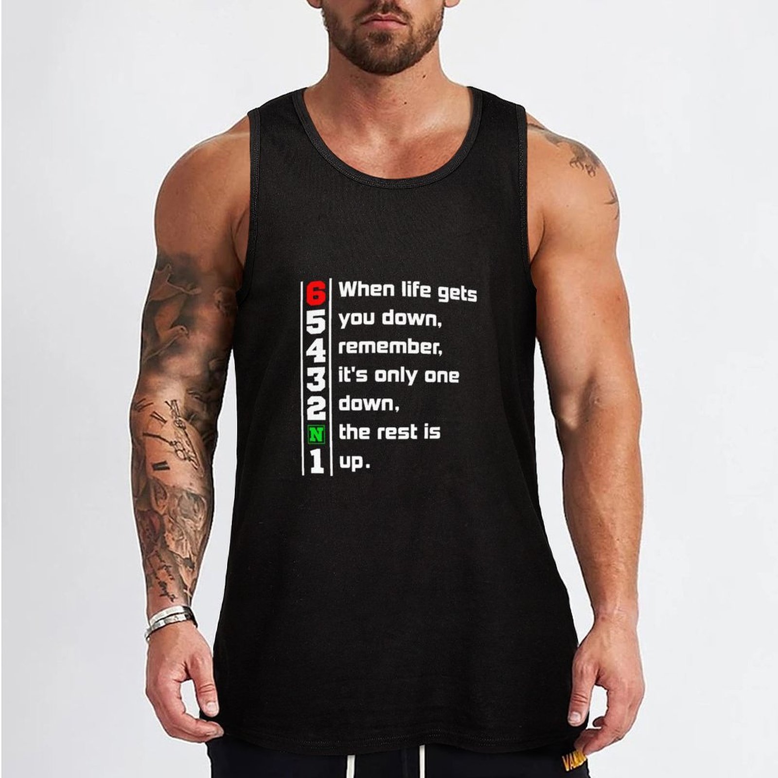 When Life Gets You Down Gears. - Running Gear Tank recension och pris