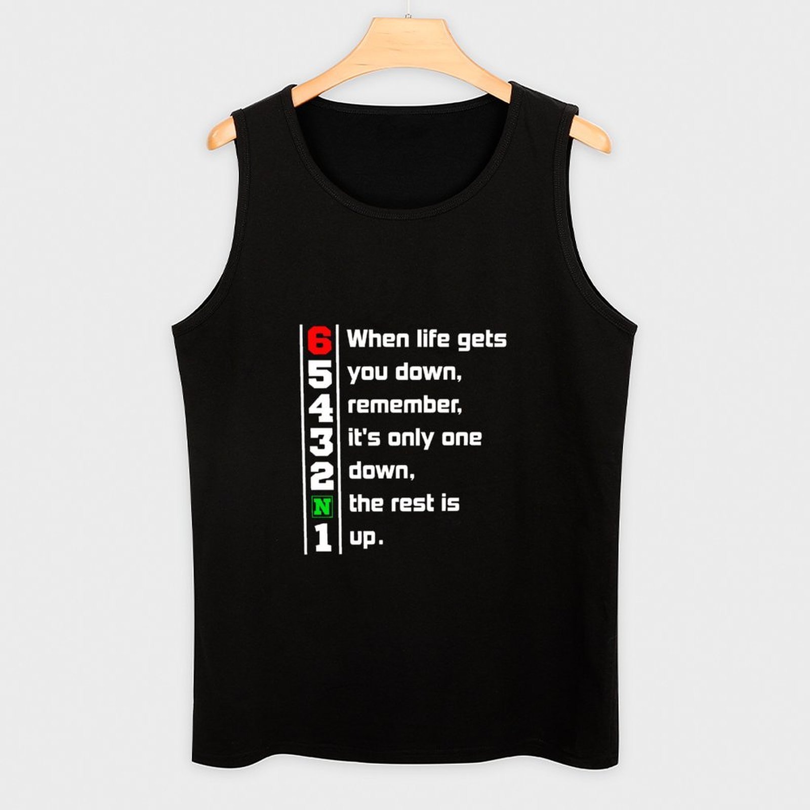 When Life Gets You Down Gears. - Running Gear Tank recension och pris