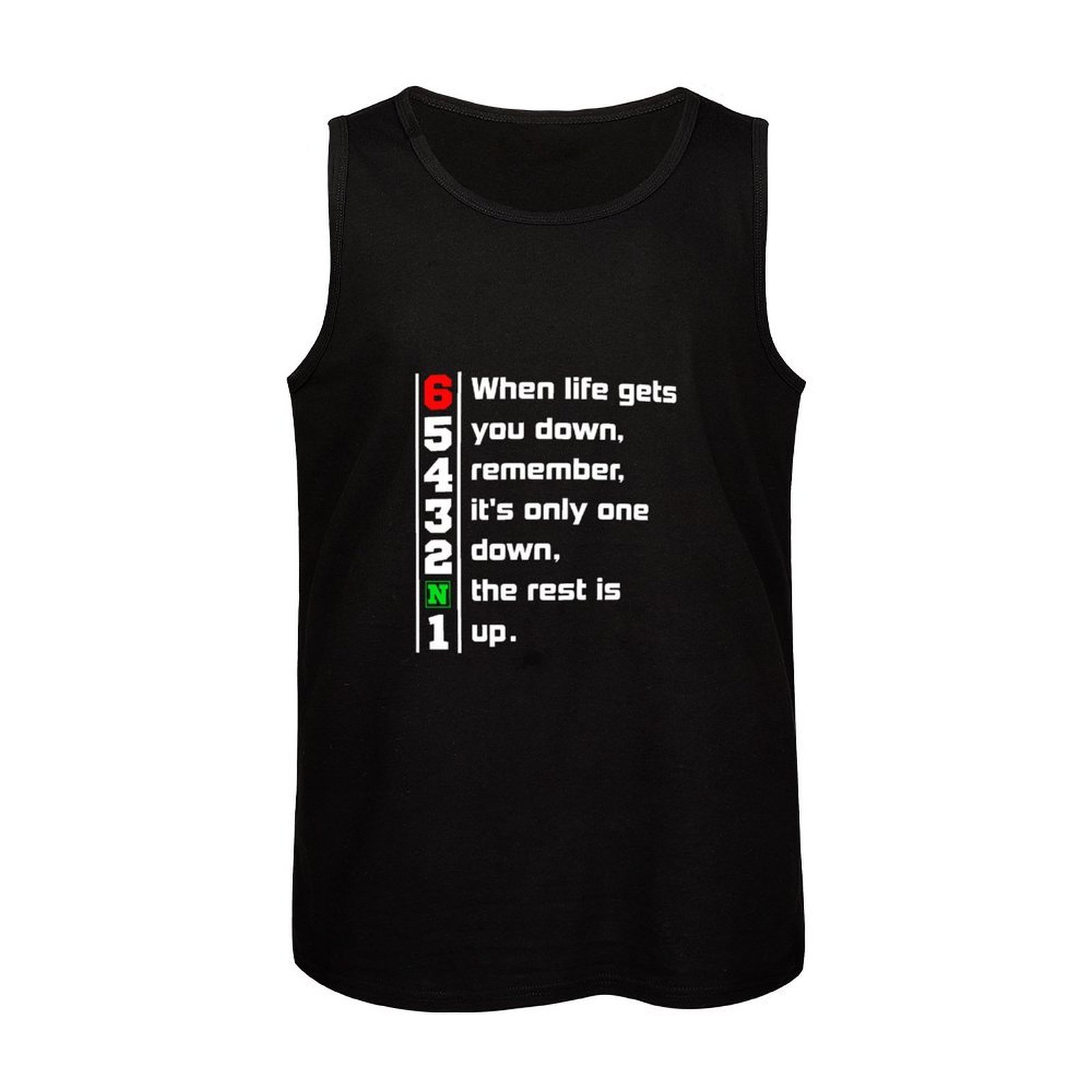 When Life Gets You Down Gears. - Running Gear Tank recension och pris