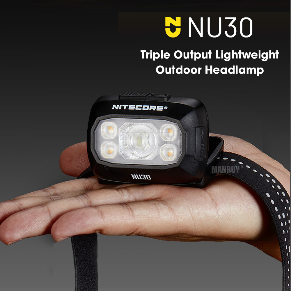 Wholesale Nitecore NU30 1500mA - Running Gear Lights recension och pris