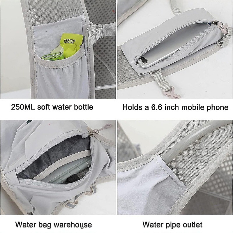 Ultra-Light Hydration Vest Bac - Running Gear Lights recension och pris